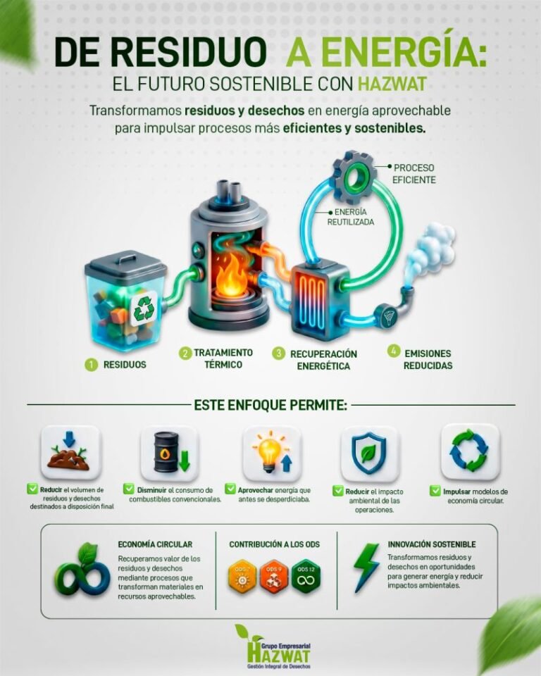 Valorización energética de residuos y desechos | Hazwat