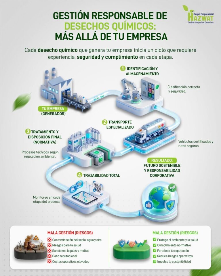 Gestión de desechos químicos: manejo seguro y responsable | Hazwat