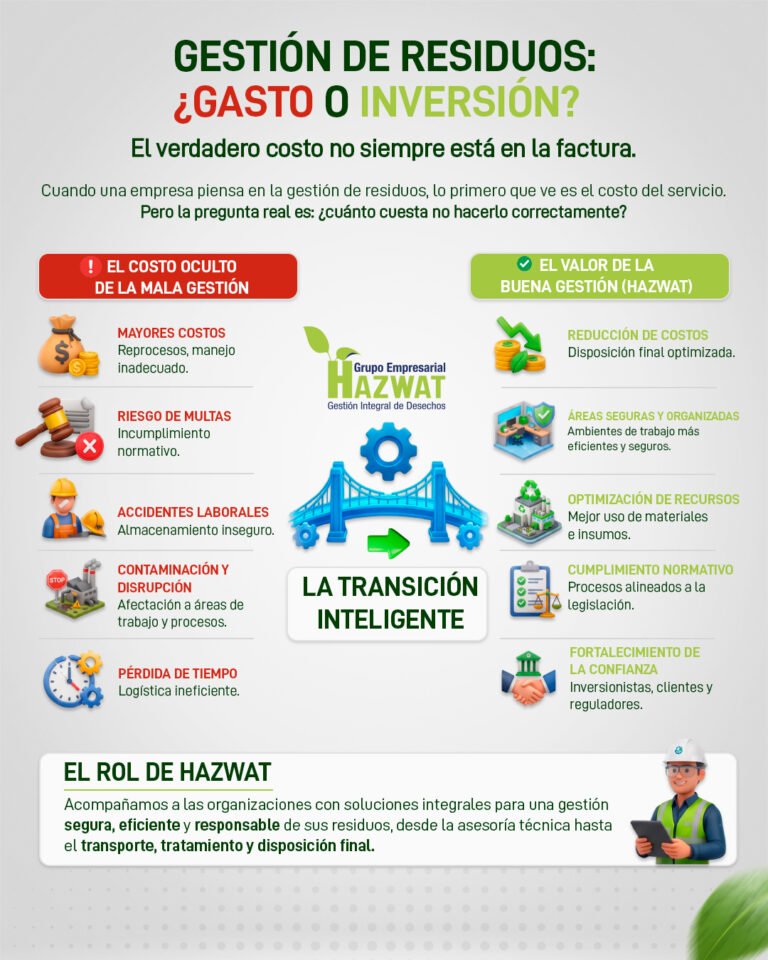 Gestión de residuos empresariales: gasto o inversión | Hazwat
